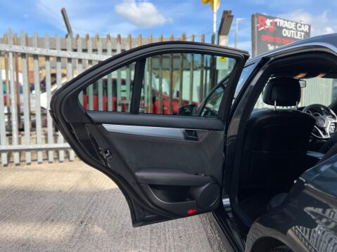 Mercedes-Benz C Class 1.6 C180 BlueEfficiency AMG Sport Plus G-Tronic+ Euro 5 (s/s) 4dr 53