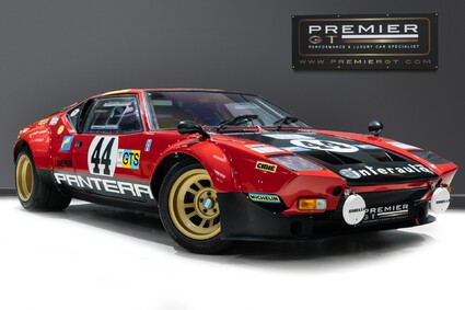 De Tomaso Pantera GROUP 4 ROAD REGISTERED RACE PREPARED HISTORIC RALLY CAR. 566 BHP. 