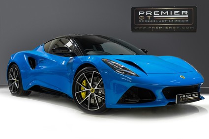 Lotus Emira V6 FIRST EDITION. DELIVERY MILES. SPORT CHASSIS. PRIVACY GLASS. BLACK PACK.