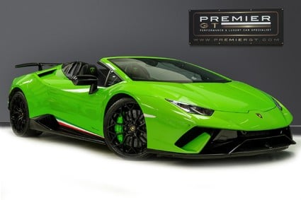 Lamborghini Huracan LP 640-4 PERFORMANTE SPYDER. NOW SOLD. SIMILAR REQUIRED. CALL 01903 254 800