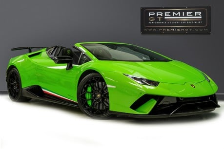 Lamborghini Huracan LP 640-4 PERFORMANTE SPYDER. NOW SOLD. SIMILAR REQUIRED. CALL 01903 254 800 1