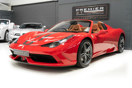 Ferrari 458 Speciale Aperta 1 OF 49 RHD CARS. NOW SOLD. SIMILAR REQUIRED. CALL 01903 254 800. 2