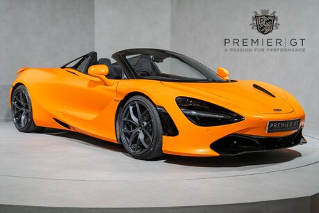 McLaren 720S V8 SSG SPIDER. PAPAYA SPARK PAINT. STEALTH PACK. B&W SOUND SYSTEM. FULL PPF 1