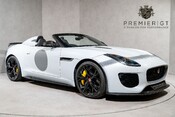 Jaguar F-Type PROJECT 7. 1 OF 250. GLACIER WHITE. CARBON CERAMICS. EXTENSIVE EXT CARBON. 