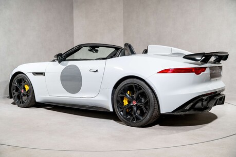 Jaguar F-Type PROJECT 7. 1 OF 250. GLACIER WHITE. CARBON CERAMICS. EXTENSIVE EXT CARBON. 6