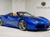 Ferrari 488 SPIDER. ATELIER CAR. GLOSSY BLUE CARBON INT. BLU ELETTRICO. FRONT PPF.