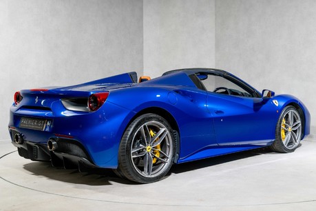 Ferrari 488 SPIDER. ATELIER CAR. GLOSSY BLUE CARBON INT. BLU ELETTRICO. FRONT PPF. 4