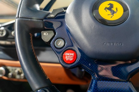 Ferrari 488 SPIDER. ATELIER CAR. GLOSSY BLUE CARBON INT. BLU ELETTRICO. FRONT PPF. 42