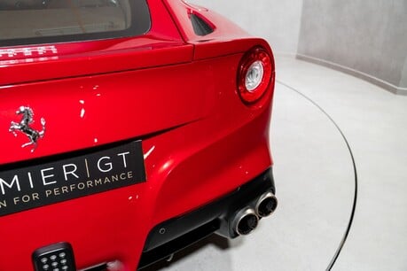 Ferrari F12 Berlinetta ATELIER CAR. TOPAZ FRONT PPF. FRONT LIFT. PASSENGER DISPLAY. FULL FSH. 27