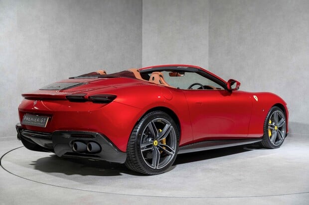 Ferrari Roma SPIDER. DELIVERY MILEAGE. HUGE SPEC. FULL TOPAZ PPF. £88,000 IN OPTIONS. 1