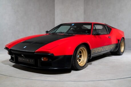 De Tomaso Pantera COUPE GTS. NEWLY RE-UPHOLSTERED INTERIOR. BOTTOM UP RESTORATION. A/C 4