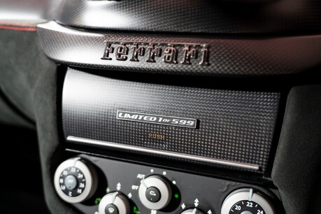 Ferrari 599 GTO UK CAR. CLASSICHE FILE. BODY COLOURED ROOF. 1 OF 60 RHD CARS 49