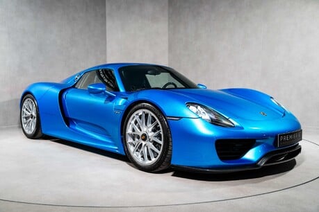 Porsche 918 Spyder ONE OF ONE SPECIFICATION. 2 OWNER UK SUPPLIED CAR. IMPECCABLE HISTORY. 48