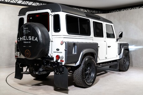 Land Rover Defender 110 TD COUNTY STATION WAGON. CHELSEA TRUCK KHAN CONVERSION. APPLE CARPLAY 4