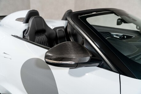 Jaguar F-Type PROJECT 7. 1 OF 250. GLACIER WHITE. CARBON CERAMICS. EXTENSIVE EXT CARBON. 35