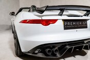 Jaguar F-Type PROJECT 7. 1 OF 250. GLACIER WHITE. CARBON CERAMICS. EXTENSIVE EXT CARBON. 42