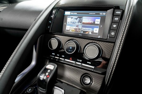 Jaguar F-Type PROJECT 7. 1 OF 250. GLACIER WHITE. CARBON CERAMICS. EXTENSIVE EXT CARBON. 25