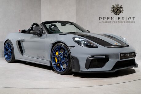 Porsche 718 SPYDER RS. WEISSACH PACKAGE. CERAMIC BRAKES. LIFT. BOSE. 1