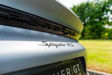 Porsche 718 SPYDER RS PDK. WEISSACH PACKAGE. CERAMIC BRAKES. FULL SATIN PPF. BOSE. 7