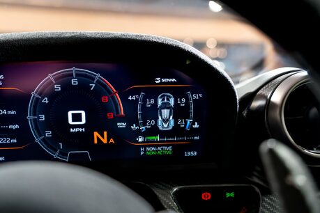 McLaren Senna 1 OWNER CAR. ELITE PAINTWORK. BOWERS & WILKINS. LIFT SYSTEM 22