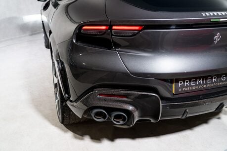 Ferrari Purosangue HISTORIC PAINT. AIRBRUSHED SHIELDS. CARBON INT/EXT PACK. PANO ROOF. 35