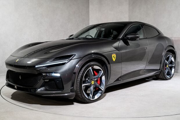 Ferrari Purosangue HISTORIC PAINT. AIRBRUSHED SHIELDS. CARBON INT/EXT PACK. PANO ROOF. 1