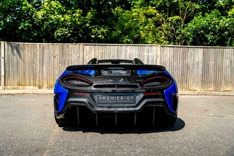 McLaren 600LT SPIDER. FULL MSH. WARRANTY. CARBON FIBRE EXT PACK. CERAMIC BRAKES. LIFT 5