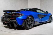 McLaren 600LT SPIDER. FULL MSH. WARRANTY. CARBON FIBRE EXT PACK. CERAMIC BRAKES. LIFT 13