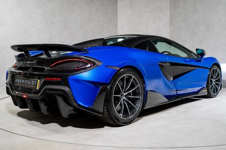 McLaren 600LT SPIDER. FULL MSH. WARRANTY. CARBON FIBRE EXT PACK. CERAMIC BRAKES. LIFT 13