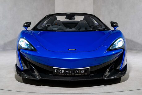 McLaren 600LT SPIDER. FULL MSH. WARRANTY. CARBON FIBRE EXT PACK. CERAMIC BRAKES. LIFT 2