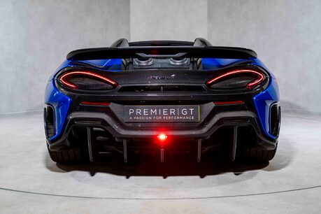 McLaren 600LT SPIDER. FULL MSH. WARRANTY. CARBON FIBRE EXT PACK. CERAMIC BRAKES. LIFT 5