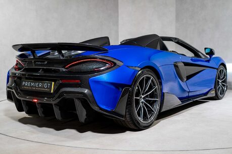McLaren 600LT SPIDER. FULL MSH. WARRANTY. CARBON FIBRE EXT PACK. CERAMIC BRAKES. LIFT 4