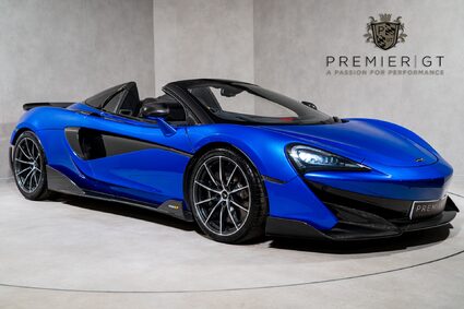 McLaren 600LT SPIDER. FULL MSH. WARRANTY. CARBON FIBRE EXT PACK. CERAMIC BRAKES. LIFT