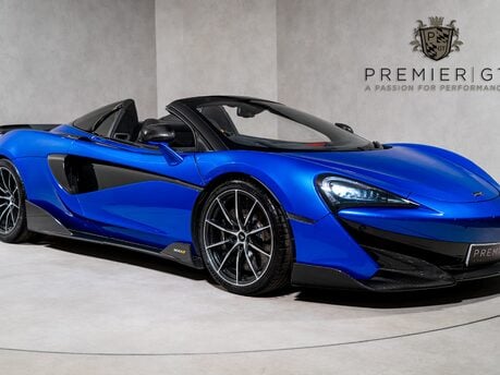 McLaren 600LT SPIDER. FULL MSH. WARRANTY. CARBON FIBRE EXT PACK. CERAMIC BRAKES. LIFT
