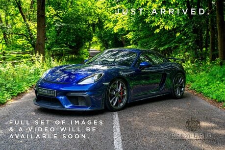 Porsche Cayman GT4 WARRANTY. FULL PSH. 18-WAY ELECTRIC SEATS. CARBON INTERIOR. BOSE 1