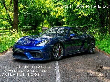 Porsche Cayman GT4 WARRANTY. FULL PSH. 18-WAY ELECTRIC SEATS. CARBON INTERIOR. BOSE