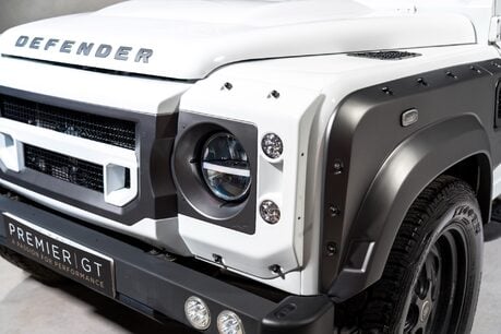 Land Rover Defender CHELSEA TRUCK CO 'WIDE TRACK BODY KIT' KHAN CONVERSION. APPLE CARPLAY 11