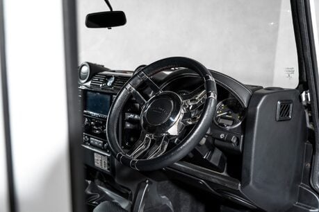 Land Rover Defender CHELSEA TRUCK CO 'WIDE TRACK BODY KIT' KHAN CONVERSION. APPLE CARPLAY 21