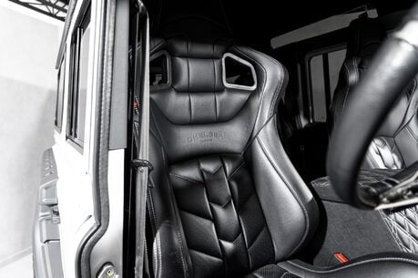 Land Rover Defender CHELSEA TRUCK CO 'WIDE TRACK BODY KIT' KHAN CONVERSION. APPLE CARPLAY 19