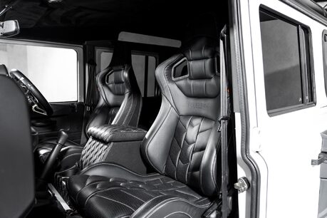 Land Rover Defender CHELSEA TRUCK CO 'WIDE TRACK BODY KIT' KHAN CONVERSION. APPLE CARPLAY 18