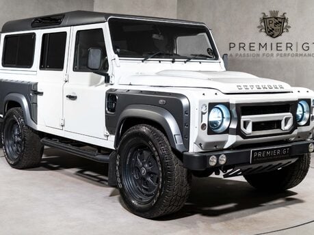 Land Rover Defender CHELSEA TRUCK CO 'WIDE TRACK BODY KIT' KHAN CONVERSION. APPLE CARPLAY