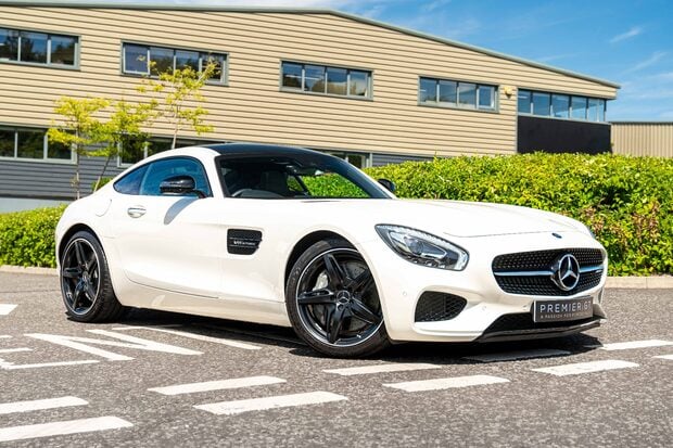Mercedes-Benz Amg GT PREMIUM. MERCEDES WARRANTY. FULL MSH. HEATED SEATS. BURMESTER. PANO ROOF. 1