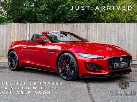 Jaguar F-Type R-DYNAMIC BLACK. WARRANTY. HEATED & COOLED SEATS. CLIMATE PACK. MERIDIAN. 