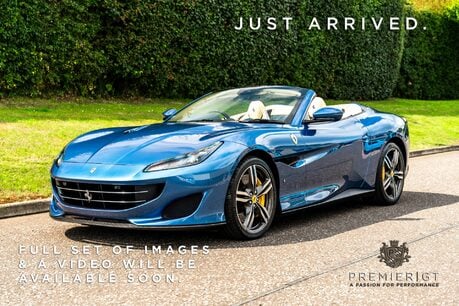 Ferrari Portofino STUNNING SPEC. BLU MIRABEAU PAINTWORK. FULL FSH. SPORTS EXHAUST SYSTEM. 1