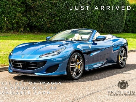 Ferrari Portofino STUNNING SPEC. BLU MIRABEAU PAINTWORK. FULL FSH. SPORTS EXHAUST SYSTEM. 
