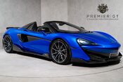 McLaren 600LT SPIDER. FULL MSH. WARRANTY. CARBON FIBRE EXT PACK. CERAMIC BRAKES. LIFT