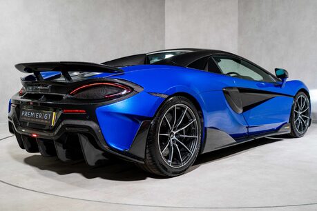 McLaren 600LT SPIDER. FULL MSH. WARRANTY. CARBON FIBRE EXT PACK. CERAMIC BRAKES. LIFT 13
