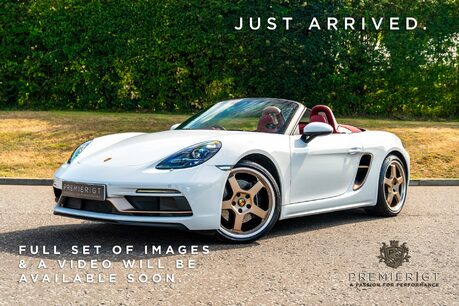 Porsche 718 BOXSTER 25 YEARS PDK. MASSIVE SPEC. SPORTS CHRONO. BOSE. HEATED SEATS. 1
