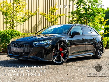 Audi RS6 AVANT TFSI QUATTRO CARBON BLACK. FULL ASH. BLACK PACKAGE PLUS. RS PACKAGE. 