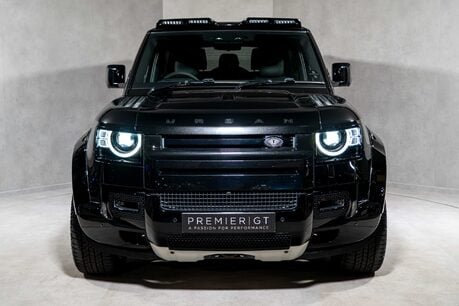 Land Rover Defender 90 V8. URBAN WIDETRACK KIT. MILLTEK EXHAUST. FIXED SIDE STEPS. PANO ROOF. 2